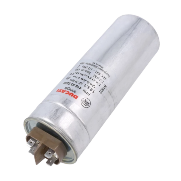 DUCATI Condensatore: in polipropilene; monofase; 50Hz: 6,66kVAR; 16A
