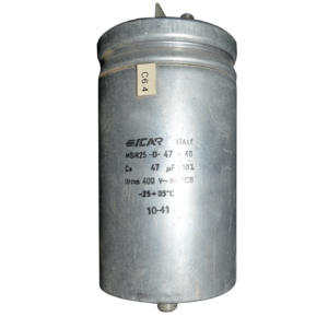 ICAR  Condensatore MSR25-D-47-40