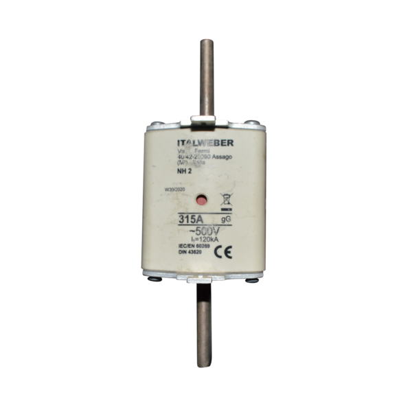 ITALWEBER Fusibile NH2 315A 500 V 120kA