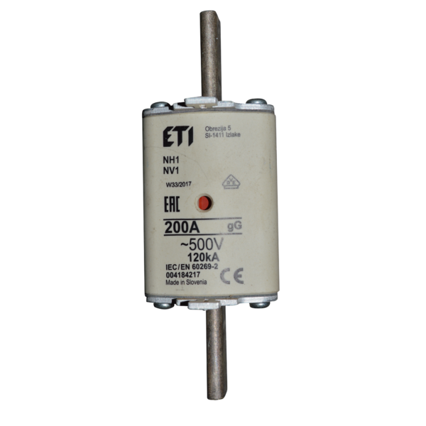 ETI Fusibile NH1 NV1 200A 500V 120kA