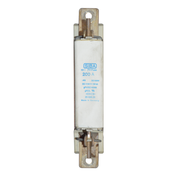 SIBA Porta-fusibile NH1 200A 1500V