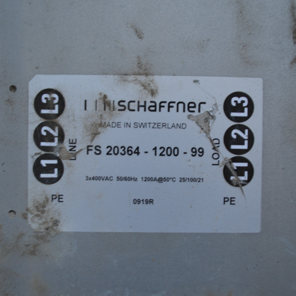Schaffner FS 20364-1200-99  Emc Emi Linea Filtro